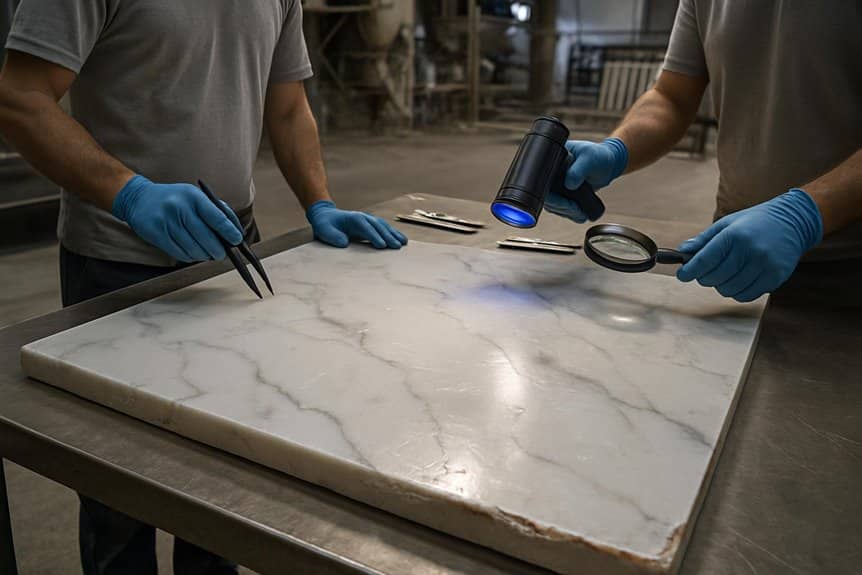 Quartz Slab Manufacturing Problems