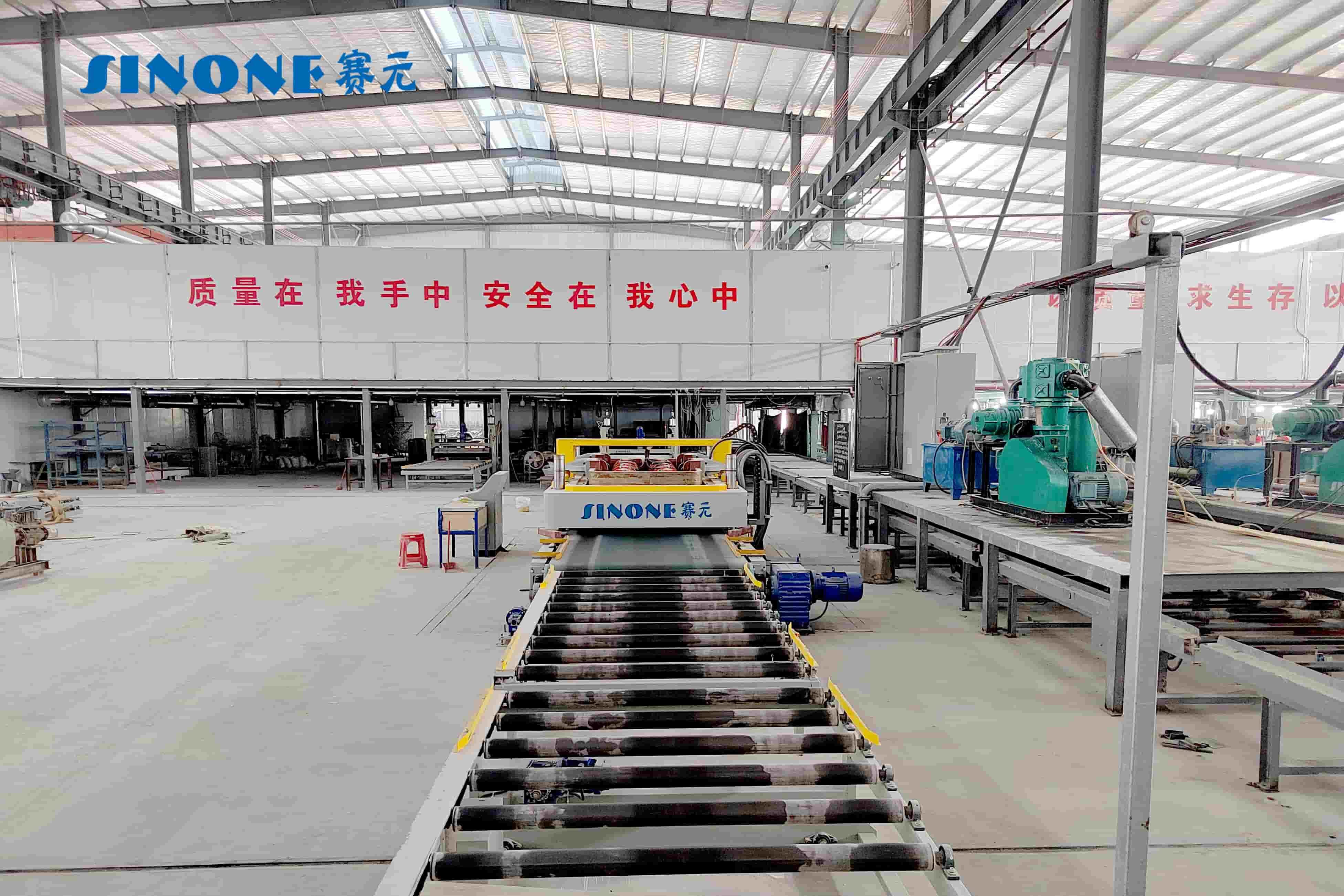 Sinone Quartz Slab Manufacturing Line-1