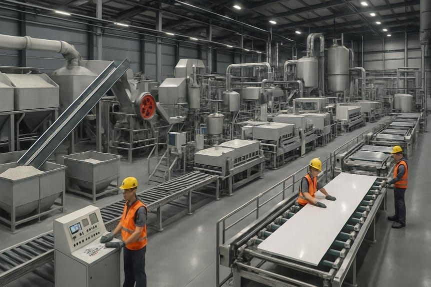 Quartz Stone Production Line Equipment List: Machines Required for a Complete Factory