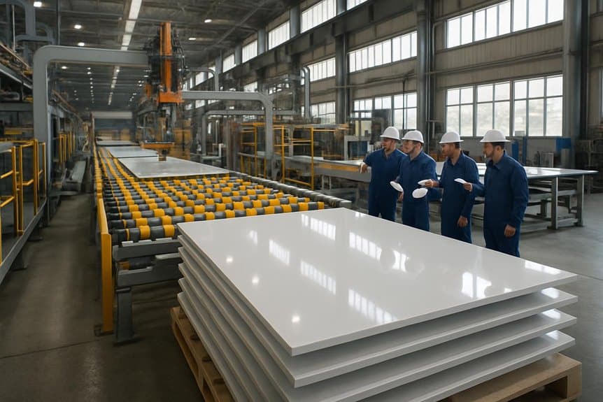 quartz slab production line supplier