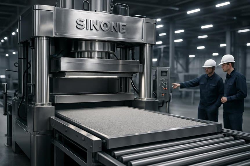 advanced quartz stone press